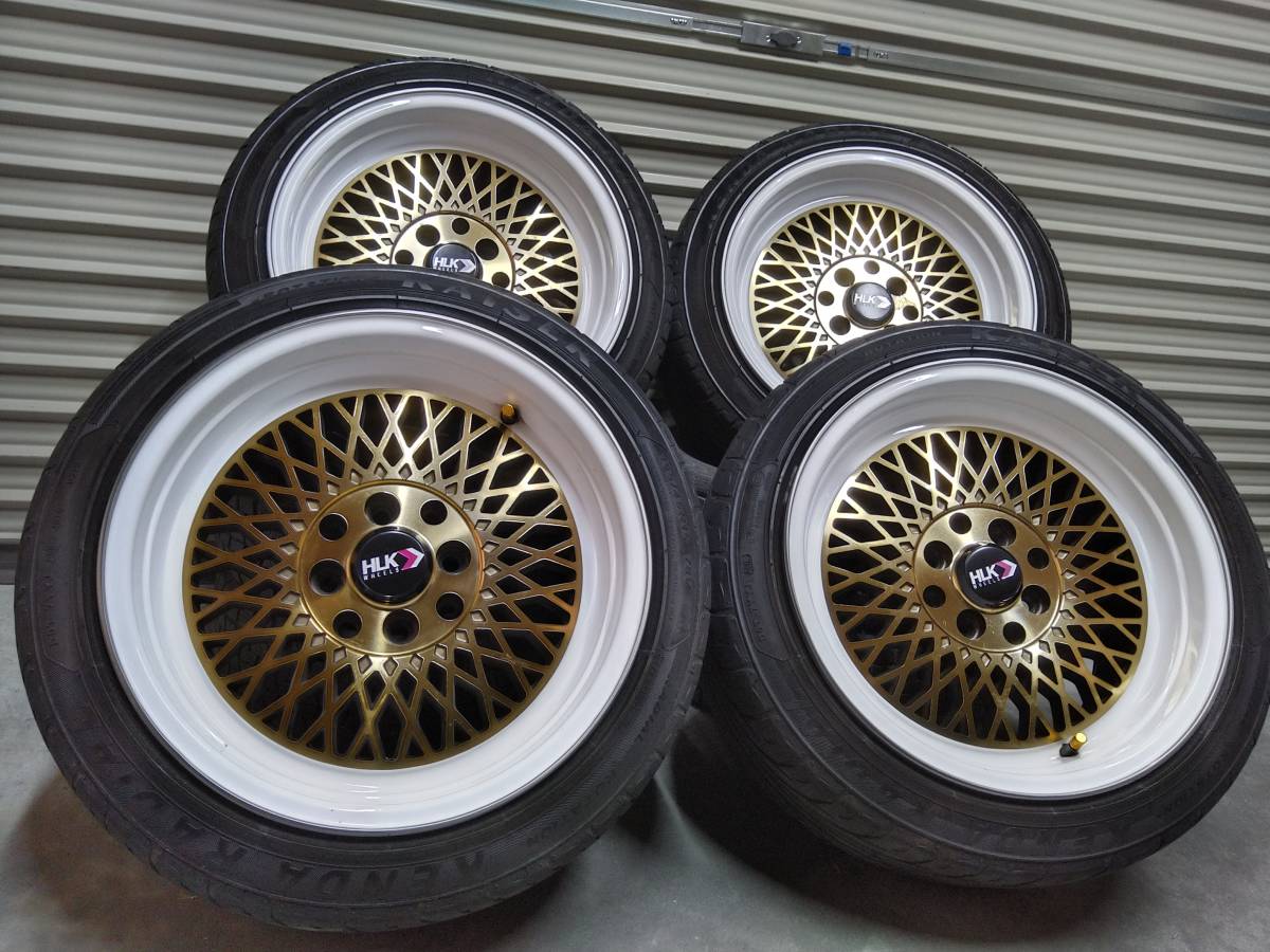 4H | 深リム 当時物SSR ゴールド フォーミュラーメッシュ 旧車向け 激 