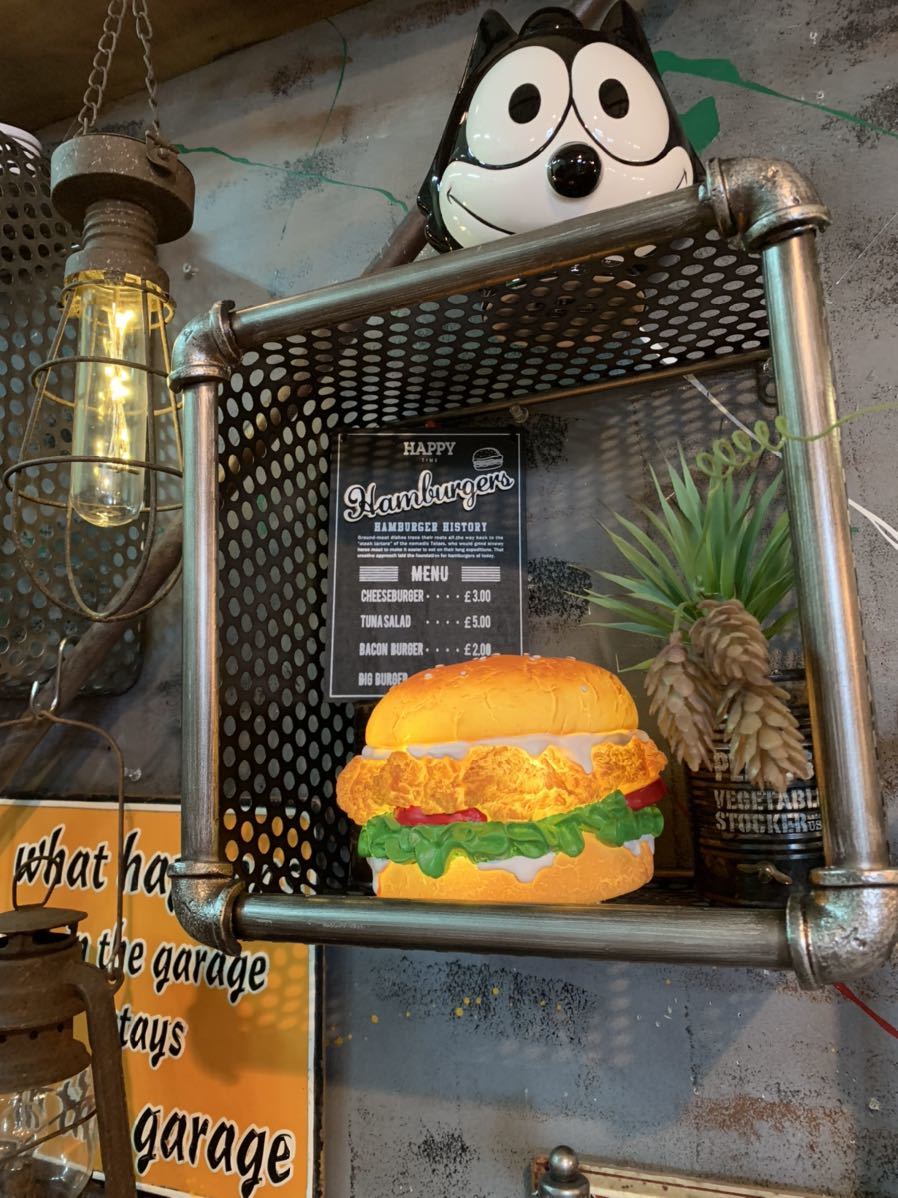 アメリカンダイナー ハンバーガー オーナメント ハンバーガー屋