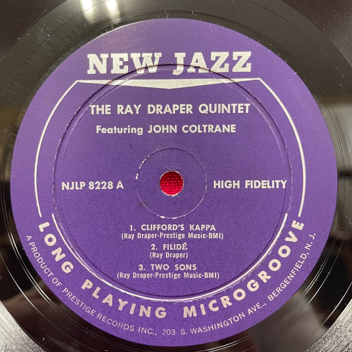 Ray Do Rapper RAY DRAPER / RAY DRAPER QUINTET FEATURING JOHN COLTRANE オリジナル盤(ジャズ一般 ...