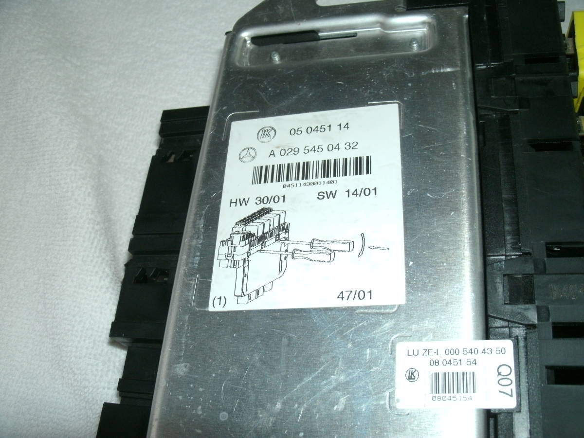 W220 0 1 メルセデス・ベンツ Mercedes S430 W208 Fuse W202 サム 