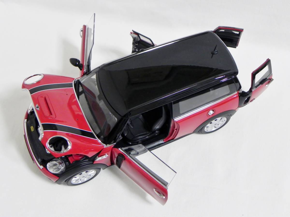 京商 1/18 ミニクーパー S クラブマン R55 レッド MINI CLUBMAN 【公式