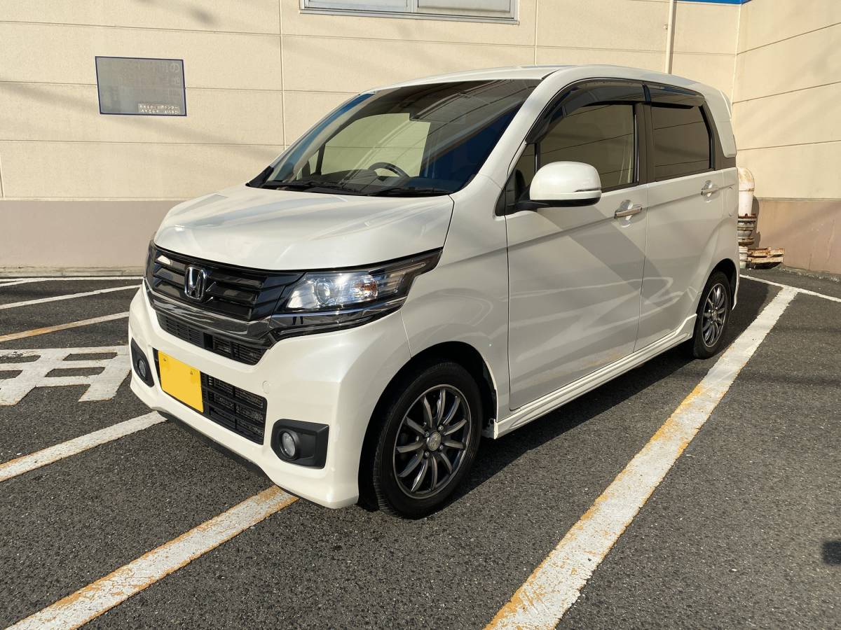 N WGN カスタムG、車検令和9月5月、ナビ、テレビ、、ETC、傷と凹み無 N WGN カスタムG、車検令和9月5月、ナビ、テレビ、、ETC、傷と凹み無