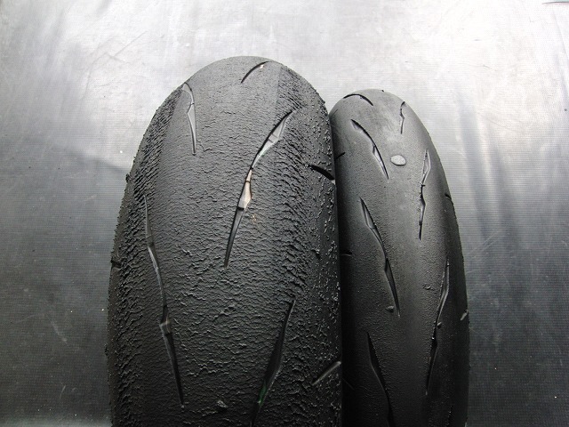 中古前後セット!ブリヂストン◎RS11. 120/70ZR17. 200/55ZR17. DX725:21072