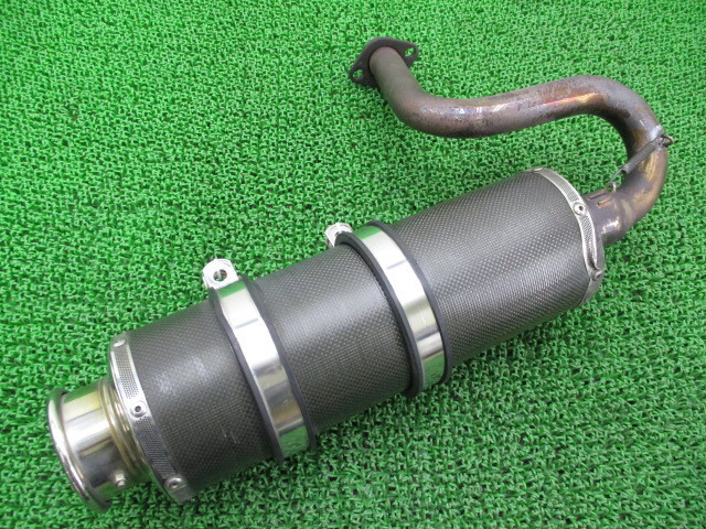 中古 社外 バイク 部品 BEAMS製フュージョン マフラー 社外 MF02 SS400カーボン 機能的問題なし 品薄 希少品
