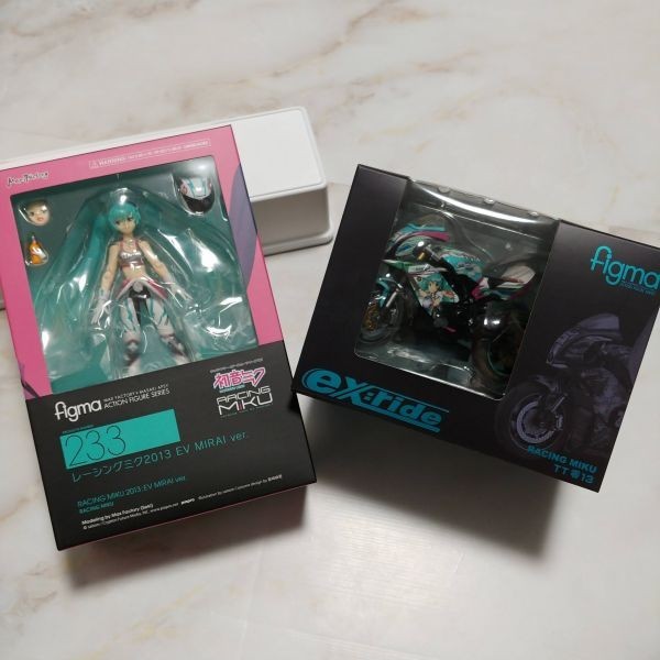 KC0039 【初音ミク7点】figma レーシングミク 2013 EV MIRAI Ver/ex 