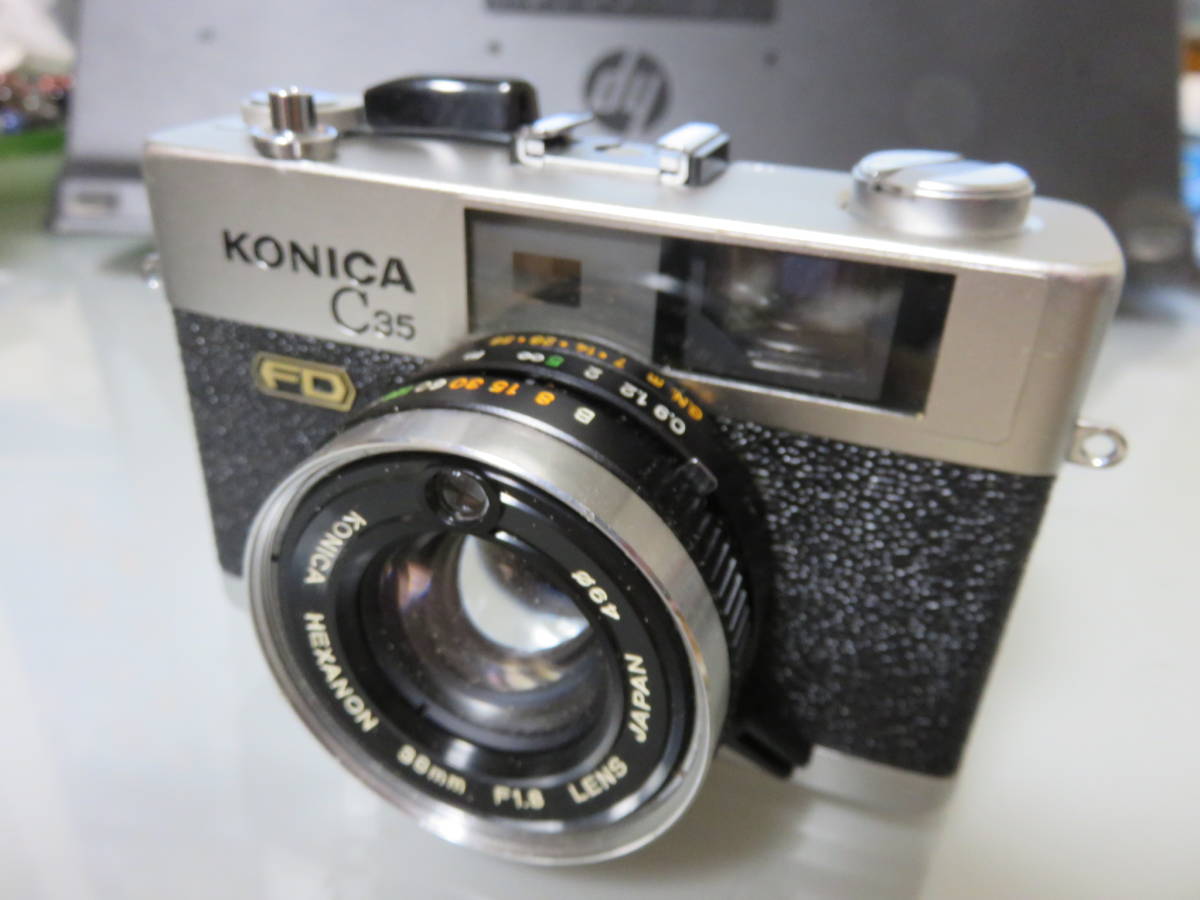 C35 FD HEXANON 38mm F1.8 コニカ Konica KONICA フィルムカメラ