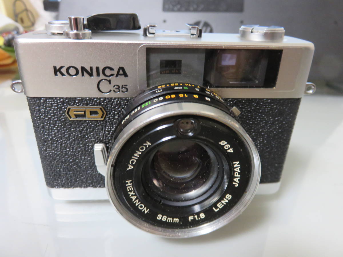 C35 FD HEXANON 38mm F1.8 コニカ Konica KONICA フィルムカメラ