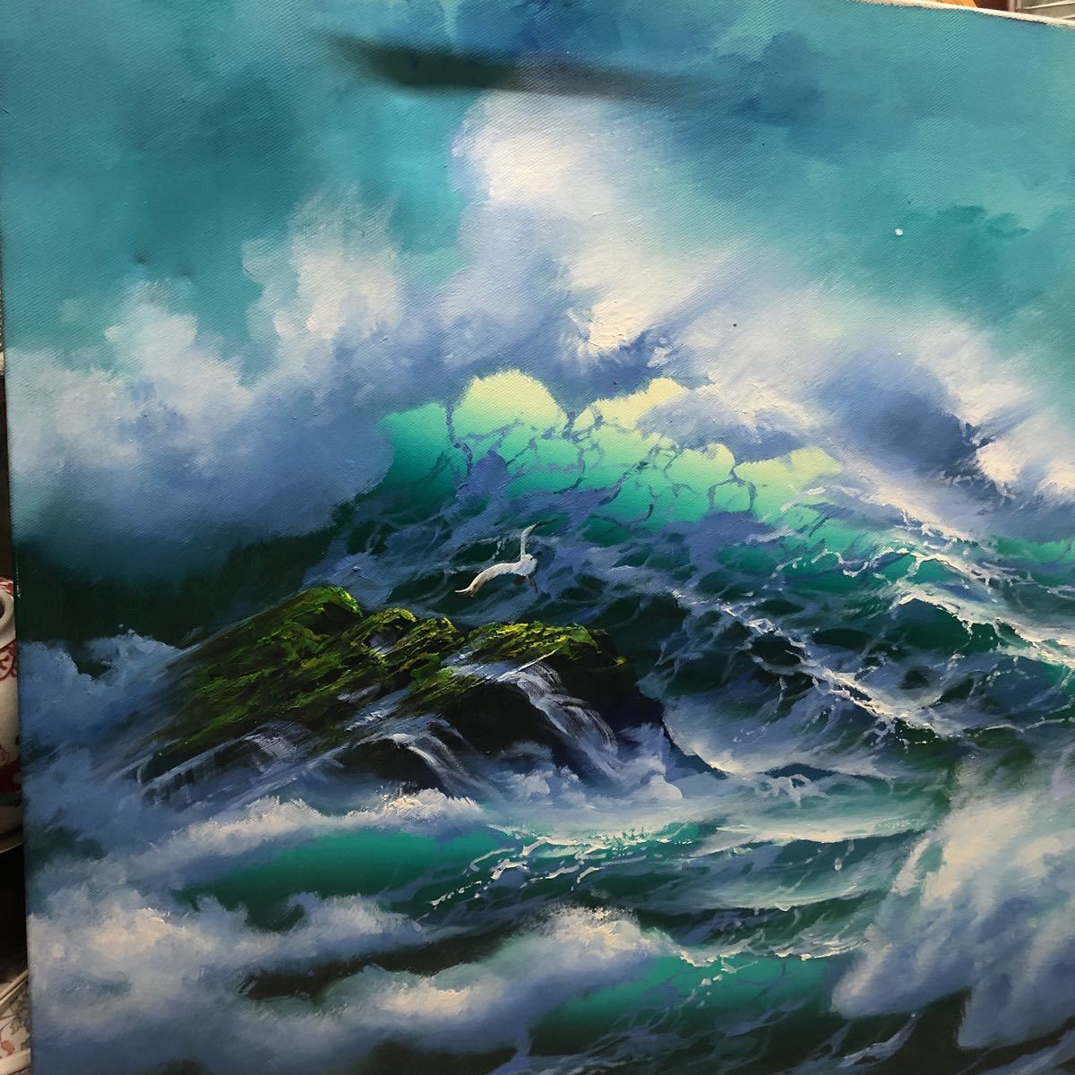 油彩公式 油絵 風景 画 油彩画 風景画 油絵 アート パリ セーヌ川