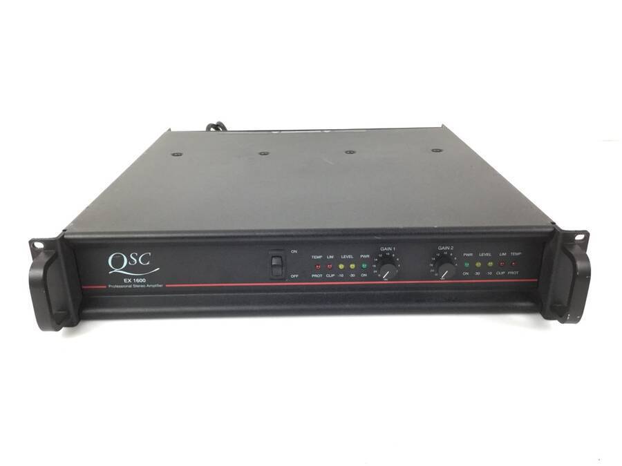 QSC EX-1600 PAアンプ☆現状品 QSC EX1600 Amplifier Event Phenix PA