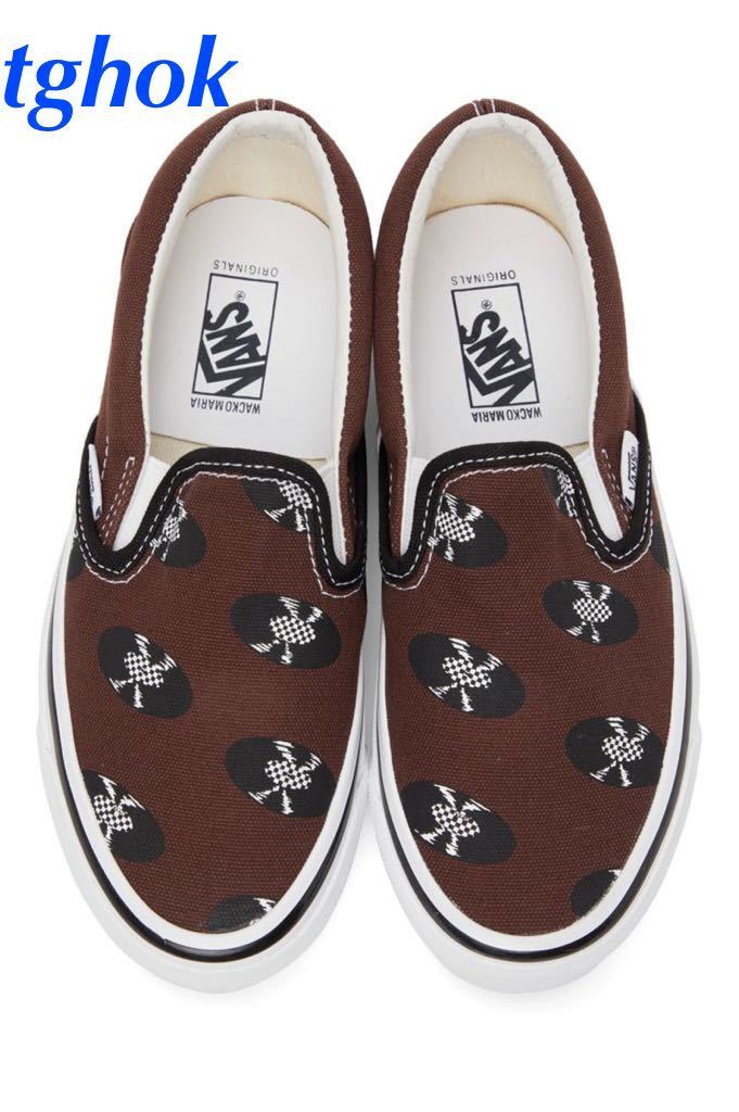 WACKO MARIA VANS SLIP-ON ワコマリア　バンズ　スリッポン　サイズ9 ブラウン