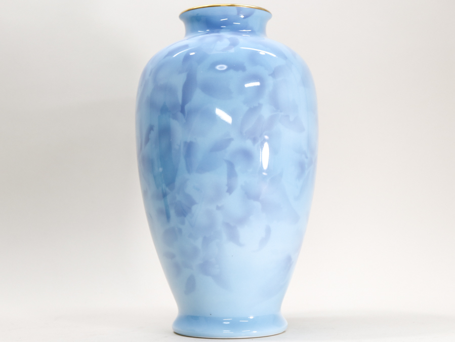 未使用保管品】深川製磁 青磁 花瓶 竹 有田焼 【公式通販】