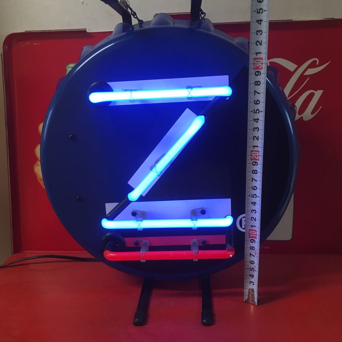 ZIMA ジーマ ネオン管 電飾看板 ネオンサイン 王冠型 店舗什器 BAR 