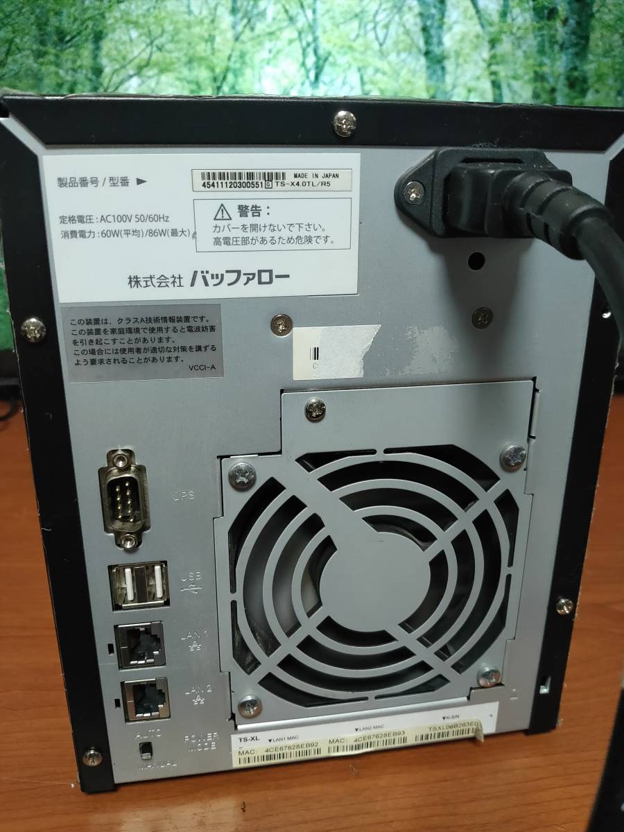 Buffalo Nas Terastation Ts Xl R5 2tb Raid5設定済 鍵なし 初期パスワード設定済み 液晶良好 テラステーション バッファロー その1 Nas 売買されたオークション情報 Yahooの商品情報をアーカイブ公開 オークファン Aucfan Com