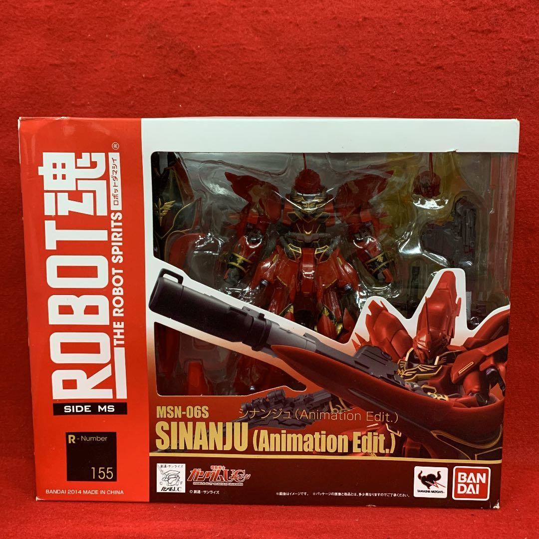 1円~【現状品】ROBOT魂 R-Number MSN-06S SINANJU Animation Edit シナンジュ バンダイ 機動戦士ガンダムUC ユニコーン フィギア