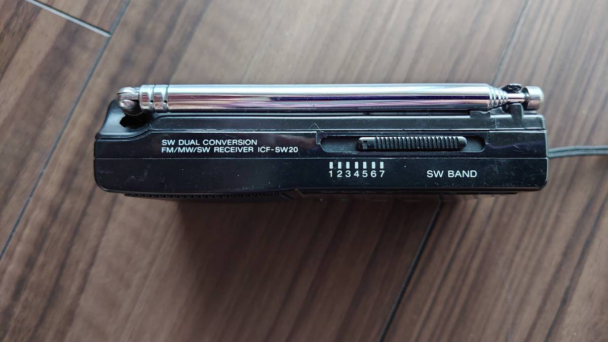 SONY 9 BANDS RECEIVER ICF-SW20 ポータブルラジオ Vintage Sony ICF