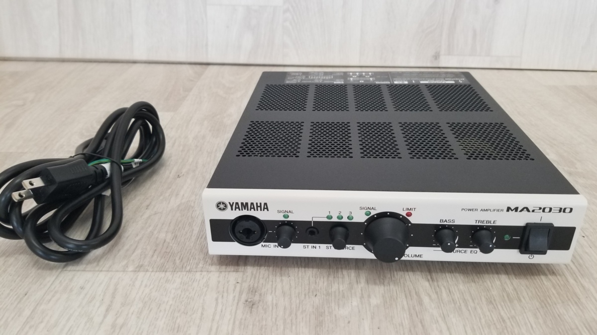 063S04□YAMAHA パワーアンプ MA2030 動作品□ YAMAHA ヤマハ