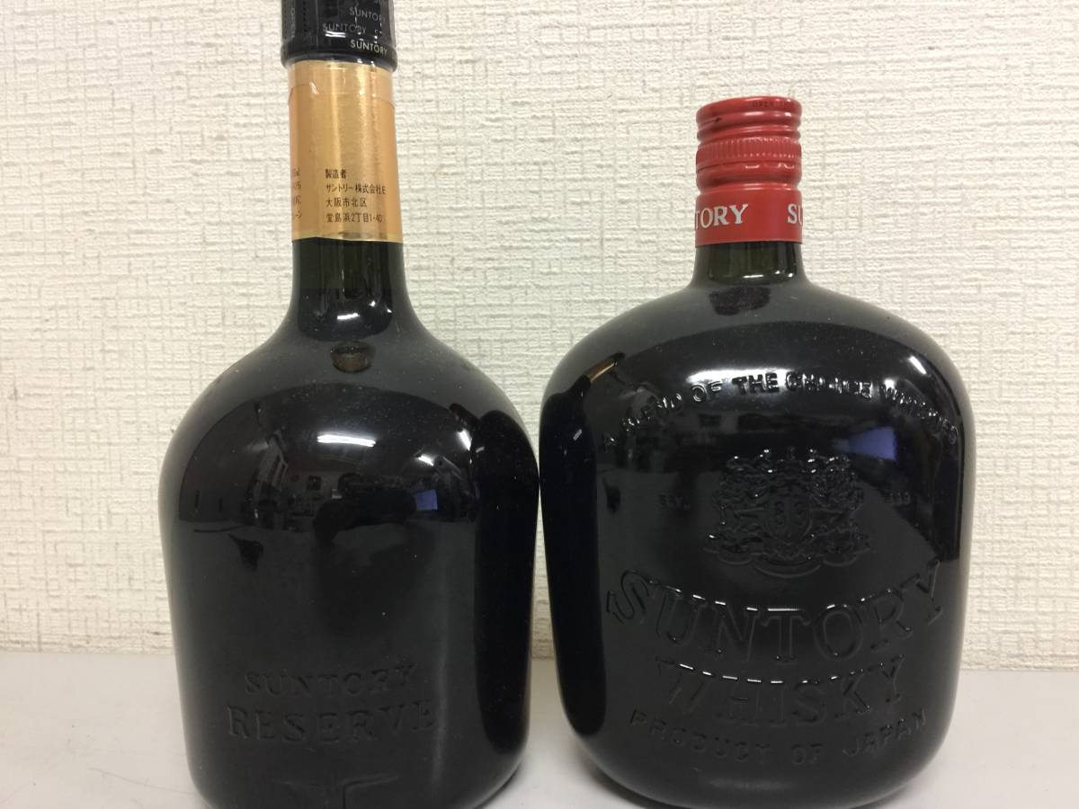 ◇未開栓 サントリーウイスキー2本セット リザーブ・オールド干支