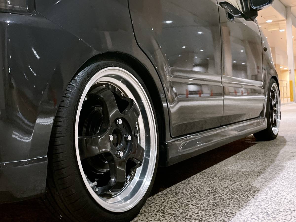 売り切り！]MH22S改ワゴンR FT-S ステルス16インチ/JICアクスル公認/車 