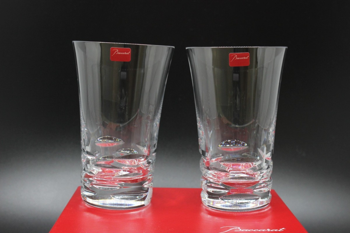 バカラ ハイボール ローラ Baccarat ペア 日本 0 1 新品未使用✨箱付き 