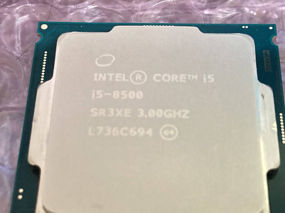 Core Intel i5-8500 8th - 0 I5 Gen Processor LGA1151 Coffee 第8世代 