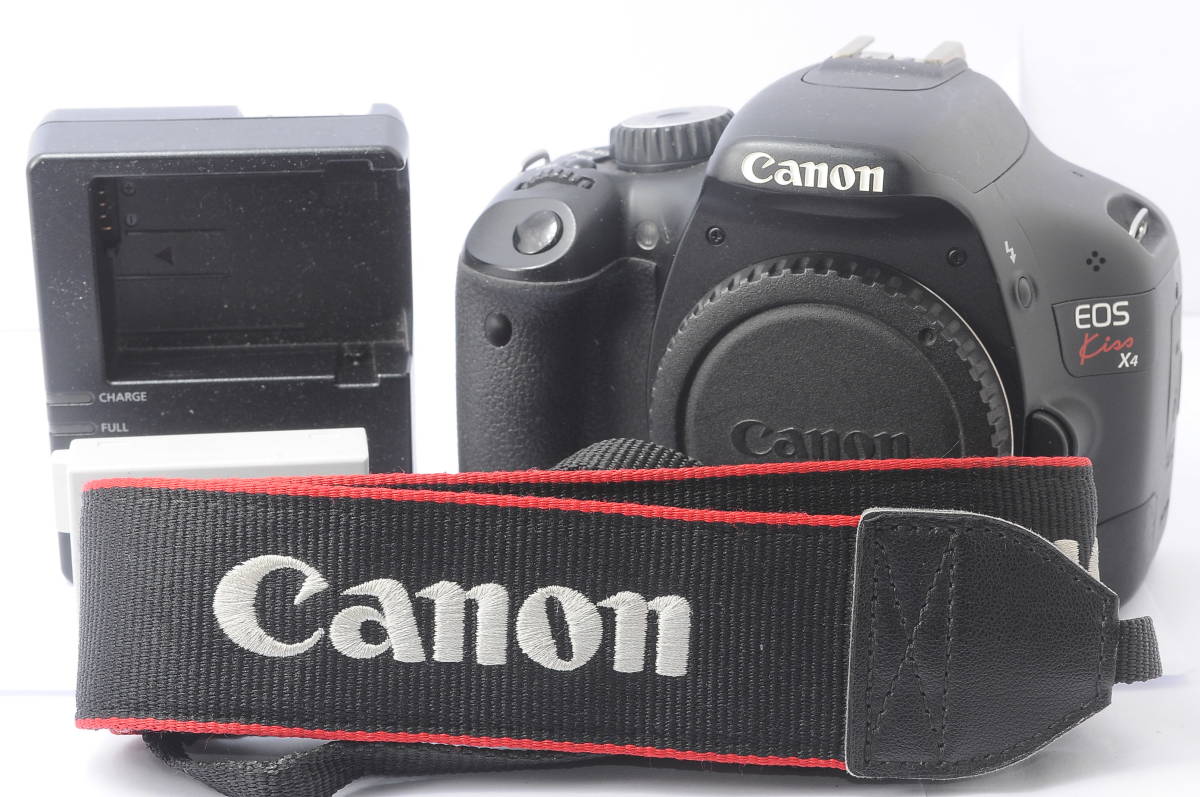 ☆良品☆キヤノン CANON EOS Kiss X4 バッテリー・充電器 #1720☆即日 