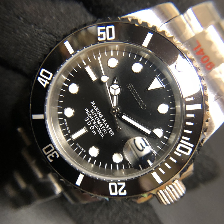 SEIKO セイコー サブマリーナ MOD - NH35 カスタム mod サブマリーナ