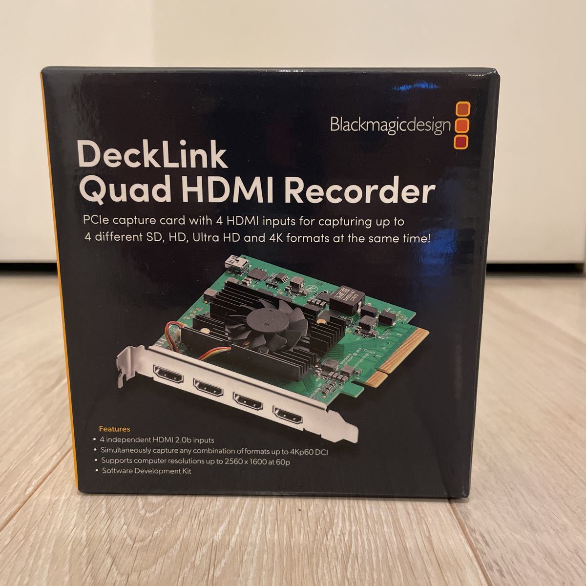 Blackmagic Design 〔キャプチャーボード〕 DeckLink Quad HDMI