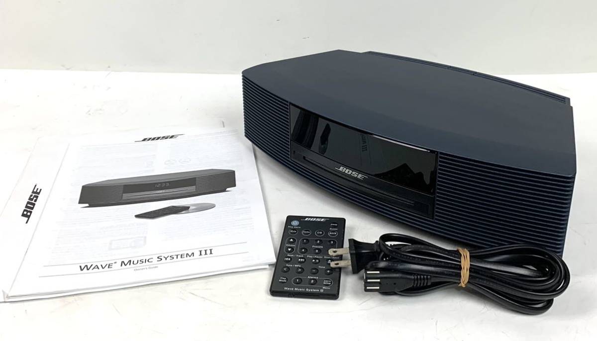 人気，得価 美品 BOSE Wave Music System III リモコン付き ボーズ 