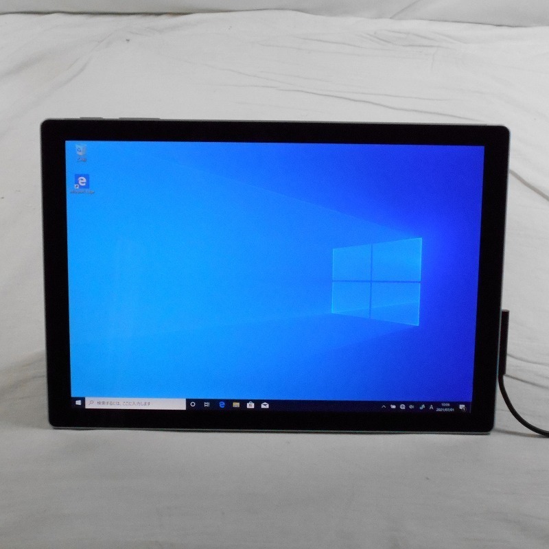 1円～ Microsoft Surface Pro/Corei5 7300U 2.6GHz/8GB/SSD256GB 12インチ/Win10Pro【山形出荷】