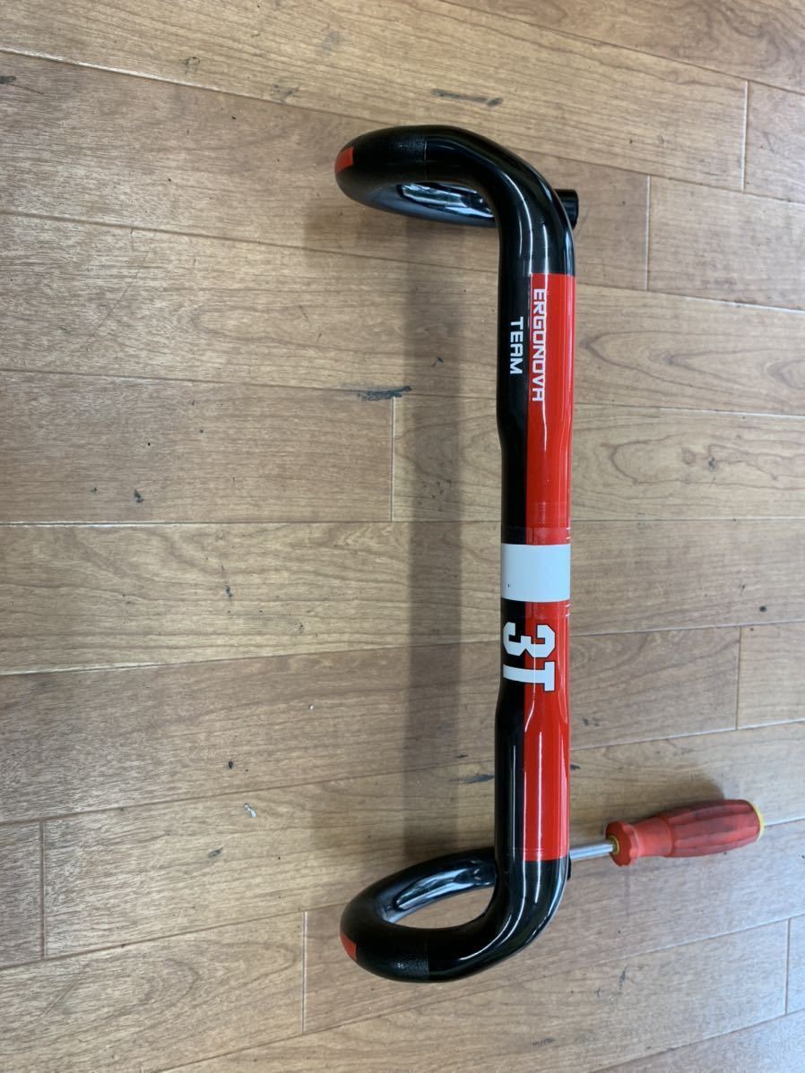 3T ERGONOVA TEAM Carbon ハンドル 引き取り可能 3T ERGONOVA TEAM Carbon ハンドル 引き取り可能 カーボンハンドル 3T