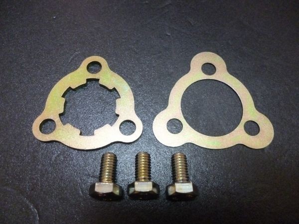GT380(4)フロントスプロケ 取り付け フィキシングプレート