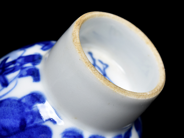 煎茶道具 京焼 急須 青 煎茶器セット [東山堂 【 倣青木 木米（聾