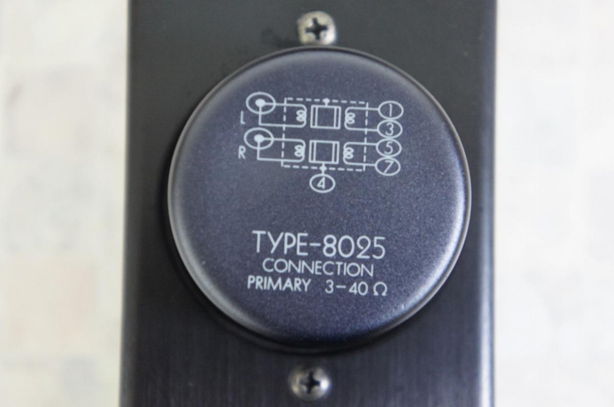 LUXMAN ラックスマン MODEL AD8000 TYPE-8025 MC昇圧トランス 