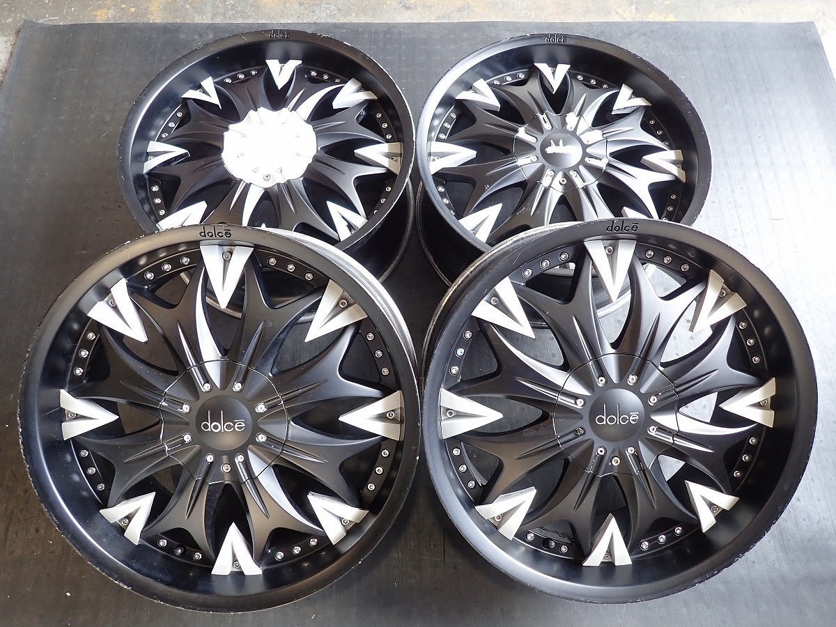 dolce ドルチェ 20インチの通販 ホイール 4本 等へ DC20 8.5J 中古 