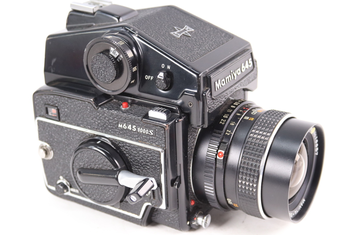 MAMIYA マミヤ 645 1000S MAMIYA-SEKOR C 55mm F2.8 中判 カメラ 単 