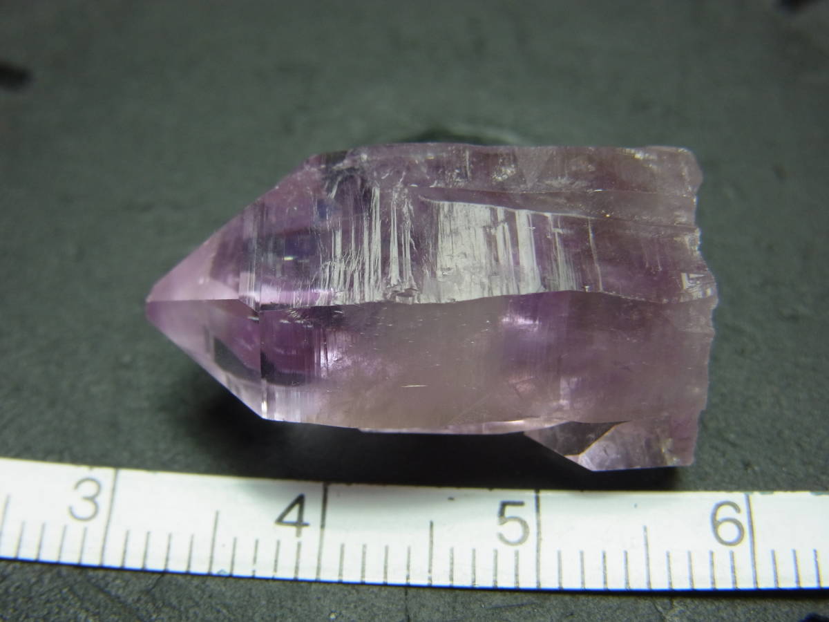 六角柱 水晶 | : ポイント ヒマラヤ水晶 高 高さ30cm｜台座付き ｜浄化 