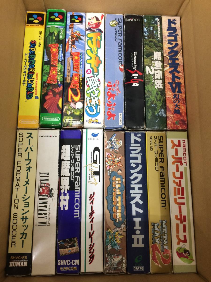 No.2-52/80/0】SFC スーパーファミコン ソフト 箱付きゲームソフト
