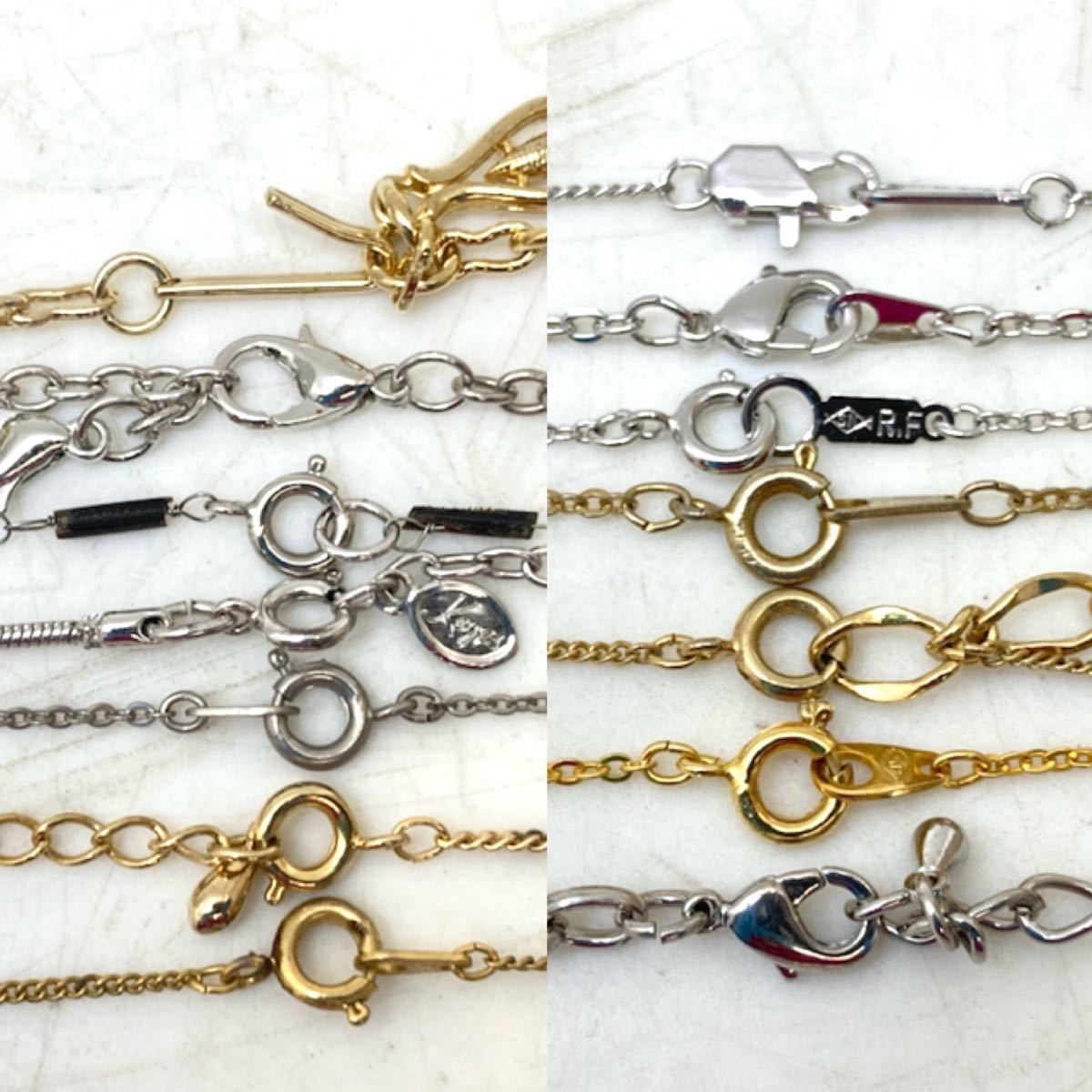 メッキアクセサリーパーツ まとめ売り 大量セット ビーズ ネックレス アクセサリー ネックレス Yahoo!オークション メッキ 大量 ◎1円