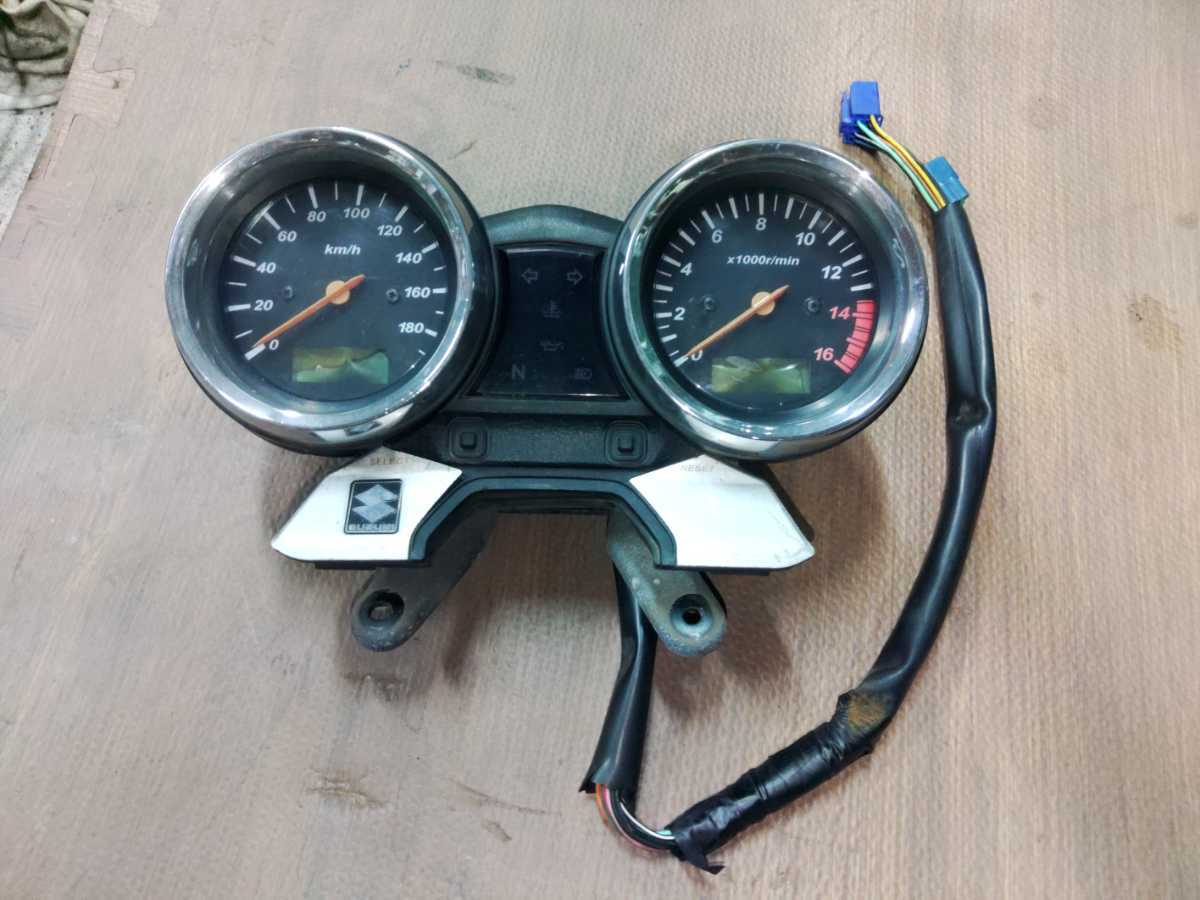 GK7CA GSX400インパルス 純正メーター スピードメーター タコメーター
