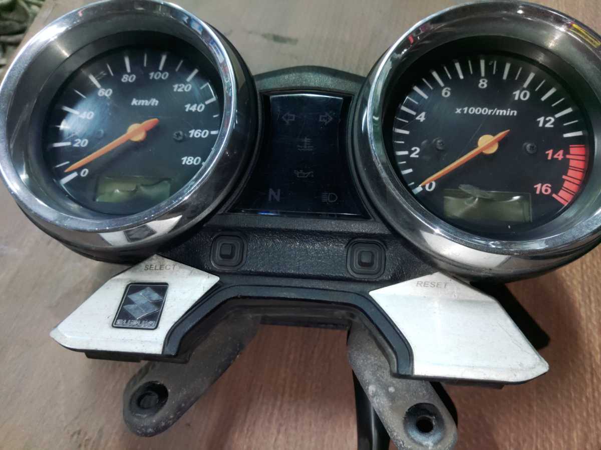 GK7CA GSX400インパルス 純正メーター スピードメーター タコメーター