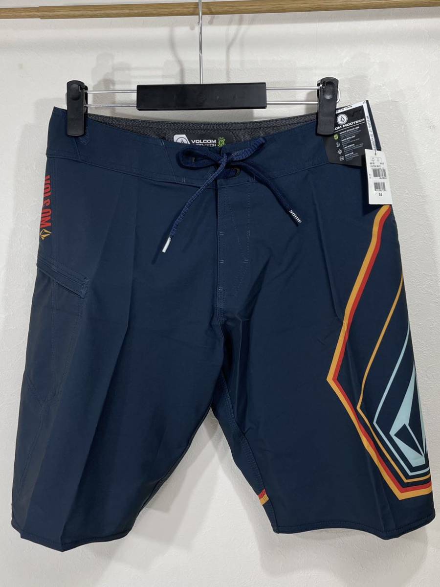 VOLCOM ボルコム A0811921NVY メンズ 32インチ ボードショーツ BoardShorts サーフパンツ 水着 ネイビー色 ヴォルコム 新品 即決 送料無料