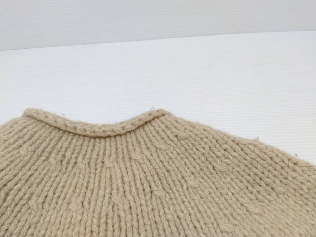 ☆ ALONE アローン カウチンニットカーディガン 19AW ジップアップ 