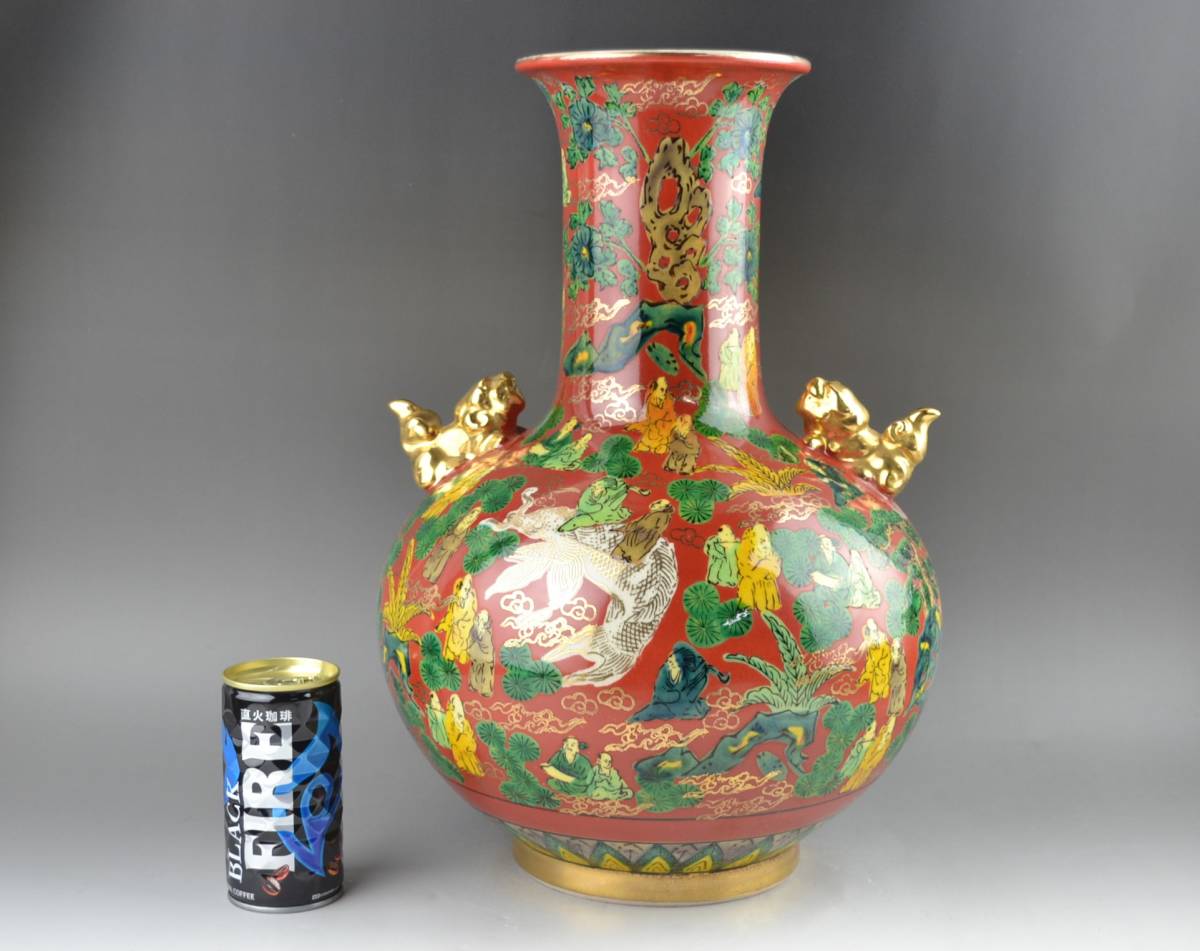 2026年最新Yahoo!オークション -九谷 獅子の中古品・新品・未 赤絵 