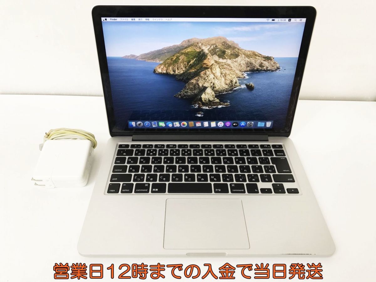 MacBook Pro Retina 13inch Early2015 Catalina10.15.7/i5@2.7Ghz/メモリ8GB/SSD128GB 動作確認済 DC09-196jy/F4