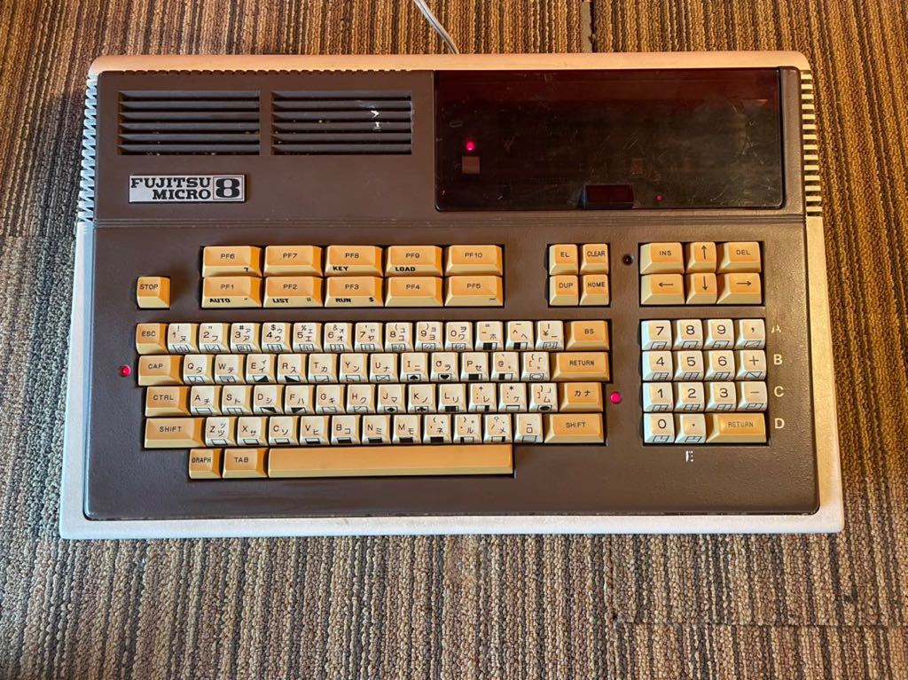 富士通 マイクロ8 FUJITSU-MICRO 8 MICRO FUJITSU 富士通 - FM-8（1981