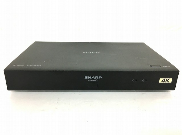 シャープ4Kチューナー中古 SHARP シャープ 4S-C00AS1 BS CS 4Kチューナー 中古 T5747157 4S