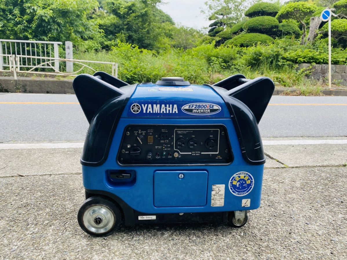 R@6/8〜11まで発送できません！ Denyo インバーター発電機 GE-900-Ⅳ ジャンク 新潟市引取限定 1円現状