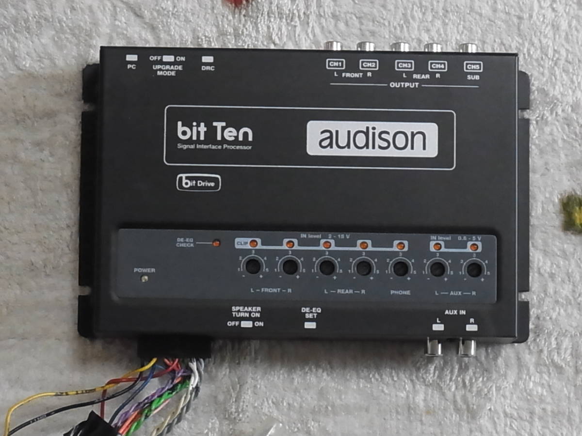 audison オーディソン デジタルオーディオプロセッサー BitOne