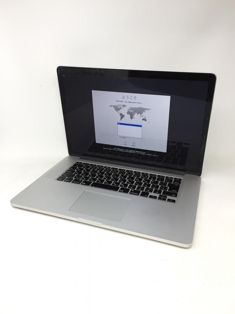 M541【ジャンク品】 MacBook Pro Retina Late 2013 15インチ SSD 512GB /100