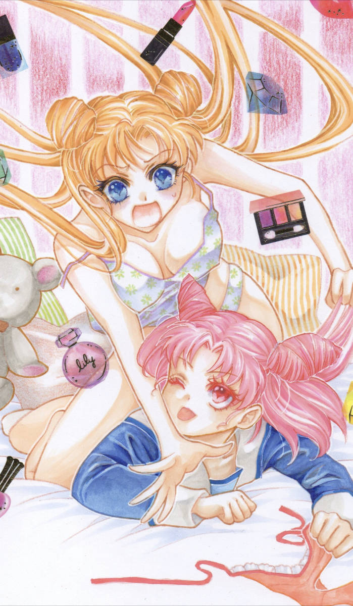 数量限定，新作登場 うさぎとちびうさ うさぎの勝負下着をちびうさが&hellip;B5 ラフ画付き(手描きイラスト)｜売買されたオークション情報、yahooの商品情報をアーカイブ公開 - オークファン 手描きイラスト